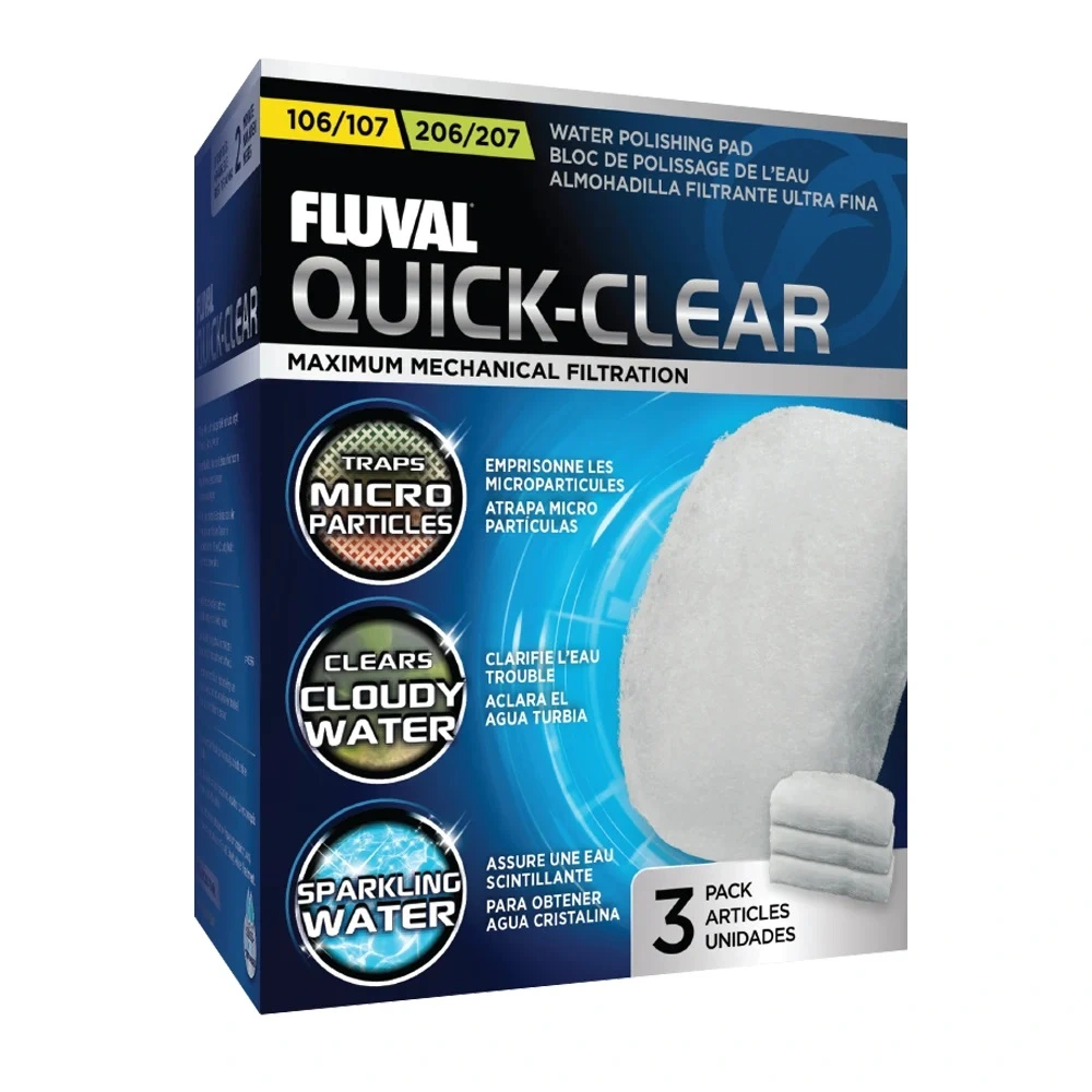 Fluval Finfilter 105/205 3 stk